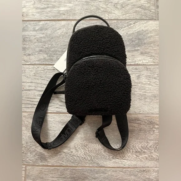 Calvin Klein | Bags | Nwt Calvin Klein Estelle Sherpa Mini 